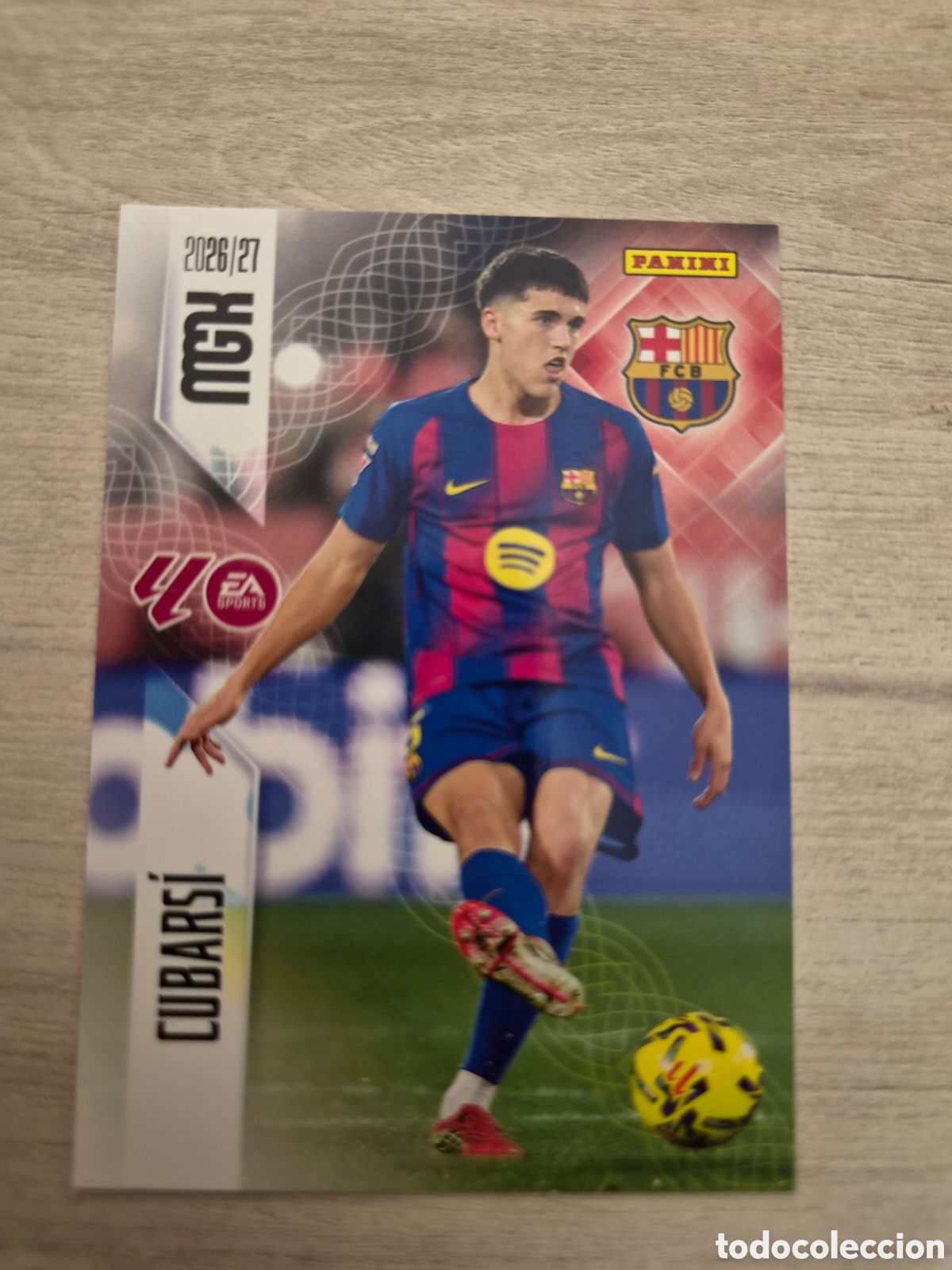 Cromos de f&uacute;tbol: N&deg;78 FC Barcelona Cubarsi Megacracks 26/27