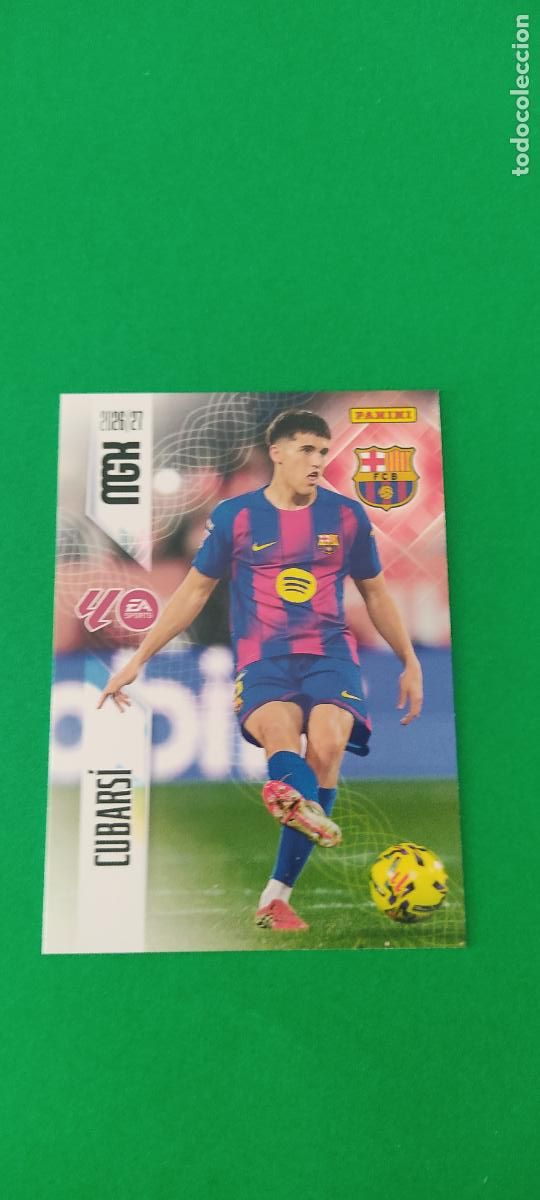 Cromos de f&uacute;tbol: TRADING CARD FUTBOL CUBARS&Iacute; F.C. BARCELONA N&ordm; 78 LIGA MEGACRACKS 2026-2027/26-27 PANINI