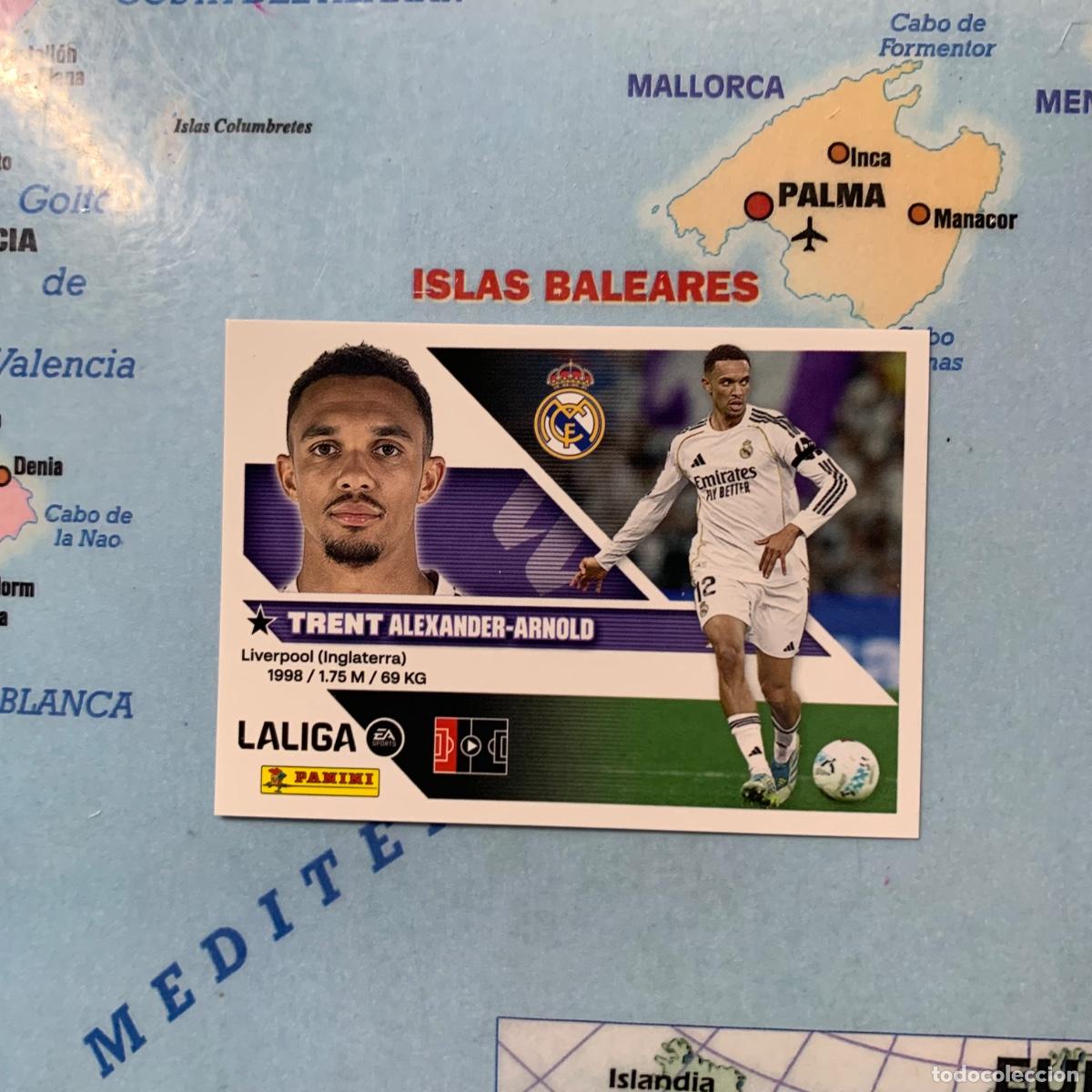 Figurine di Calcio: Trent n&uacute;mero 5 del Real Madrid cromo liga este 26-27 2026-2027