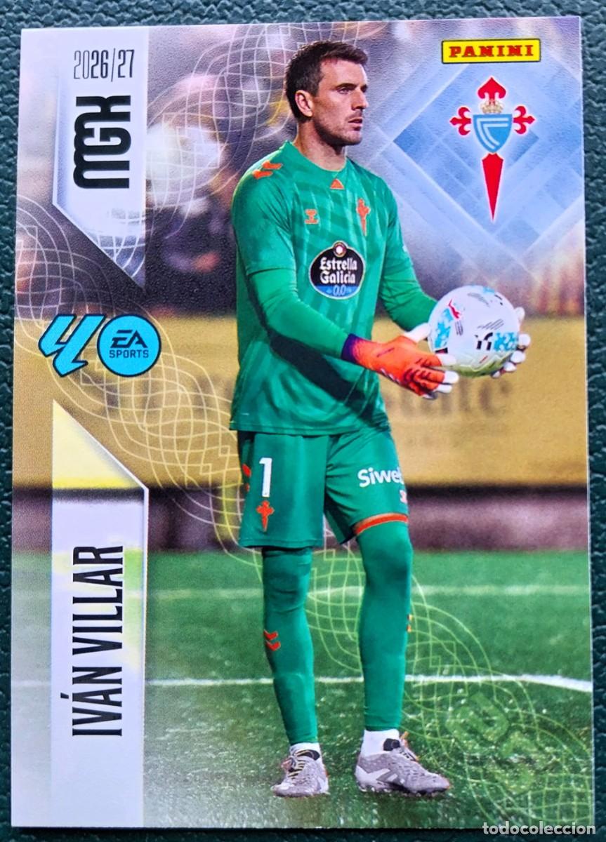 Cromos de f&uacute;tbol: 111 IVAN VILLAR CELTA DE VIGO FICHAS ALBUM MEGACRACKS 2026 2027 MGK 26 27