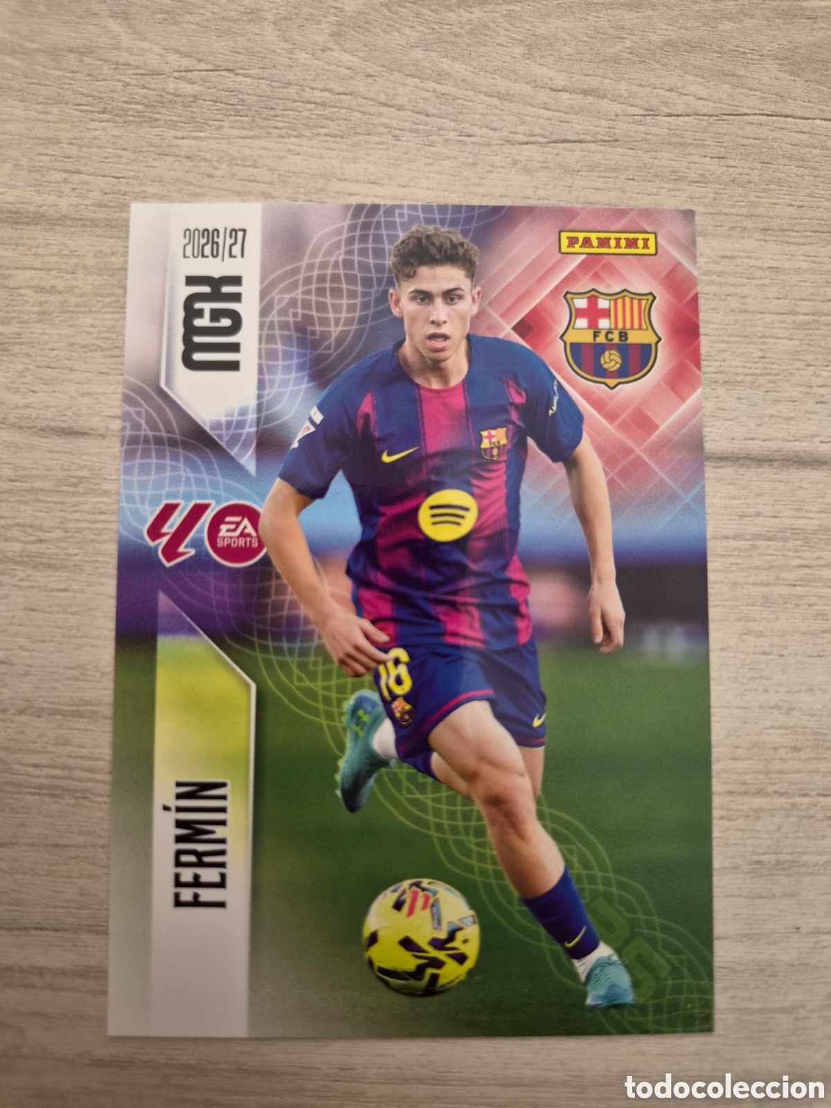 Cromos de f&uacute;tbol: N&deg;86 FC Barcelona Fermin Megacracks 26/27