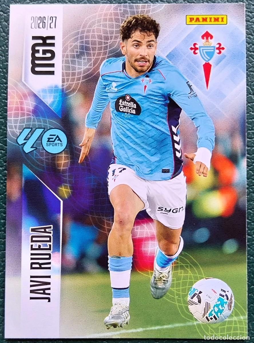 Cromos de f&uacute;tbol: 112 JAVI RUEDA CELTA DE VIGO FICHAS ALBUM MEGACRACKS 2026 2027 MGK 26 27