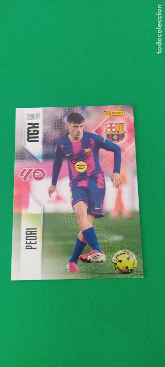 Cromos de f&uacute;tbol: TRADING CARD FUTBOL PEDRI F.C. BARCELONA N&ordm; 85 LIGA MEGACRACKS 2026-2027/26-27 PANINI