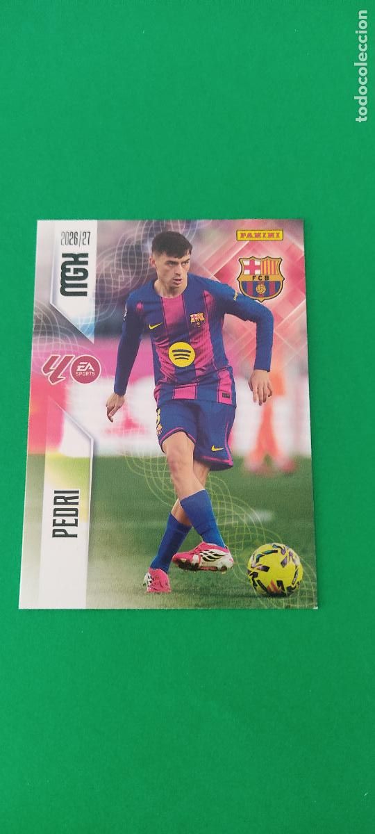 Cromos de f&uacute;tbol: TRADING CARD FUTBOL PEDRI F.C. BARCELONA N&ordm; 85 LIGA MEGACRACKS 2026-2027/26-27 PANINI