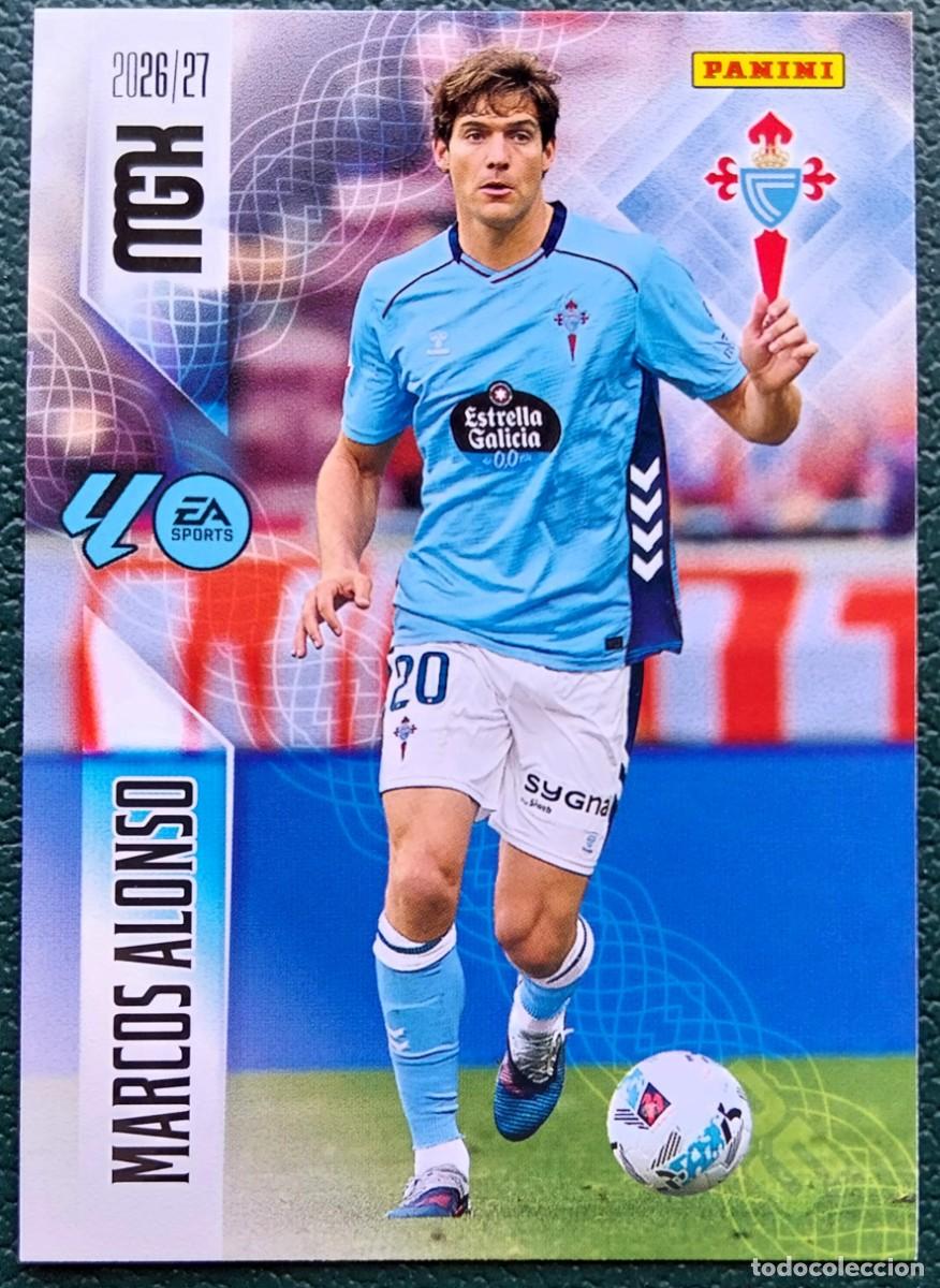 Cromos de f&uacute;tbol: 116 MARCOS ALONSO CELTA DE VIGO FICHAS ALBUM MEGACRACKS 2026 2027 MGK 26 27