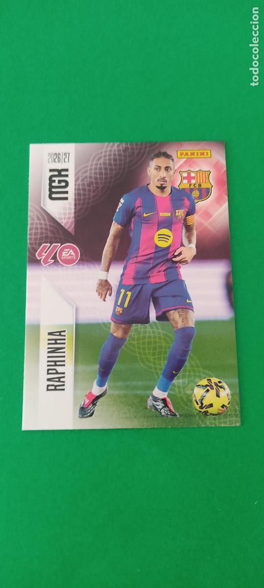 Cromos de f&uacute;tbol: TRADING CARD FUTBOL RAPHINHA F.C. BARCELONA N&ordm; 88 LIGA MEGACRACKS 2026-2027/26-27 PANINI
