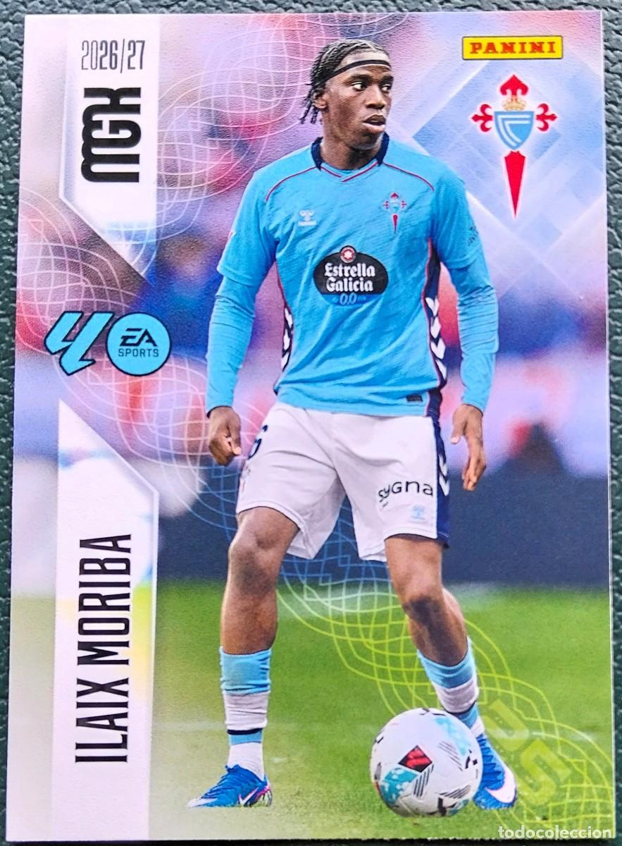 Cromos de f&uacute;tbol: 118 ILAIX MORIBA CELTA DE VIGO FICHAS ALBUM MEGACRACKS 2026 2027 MGK 26 27