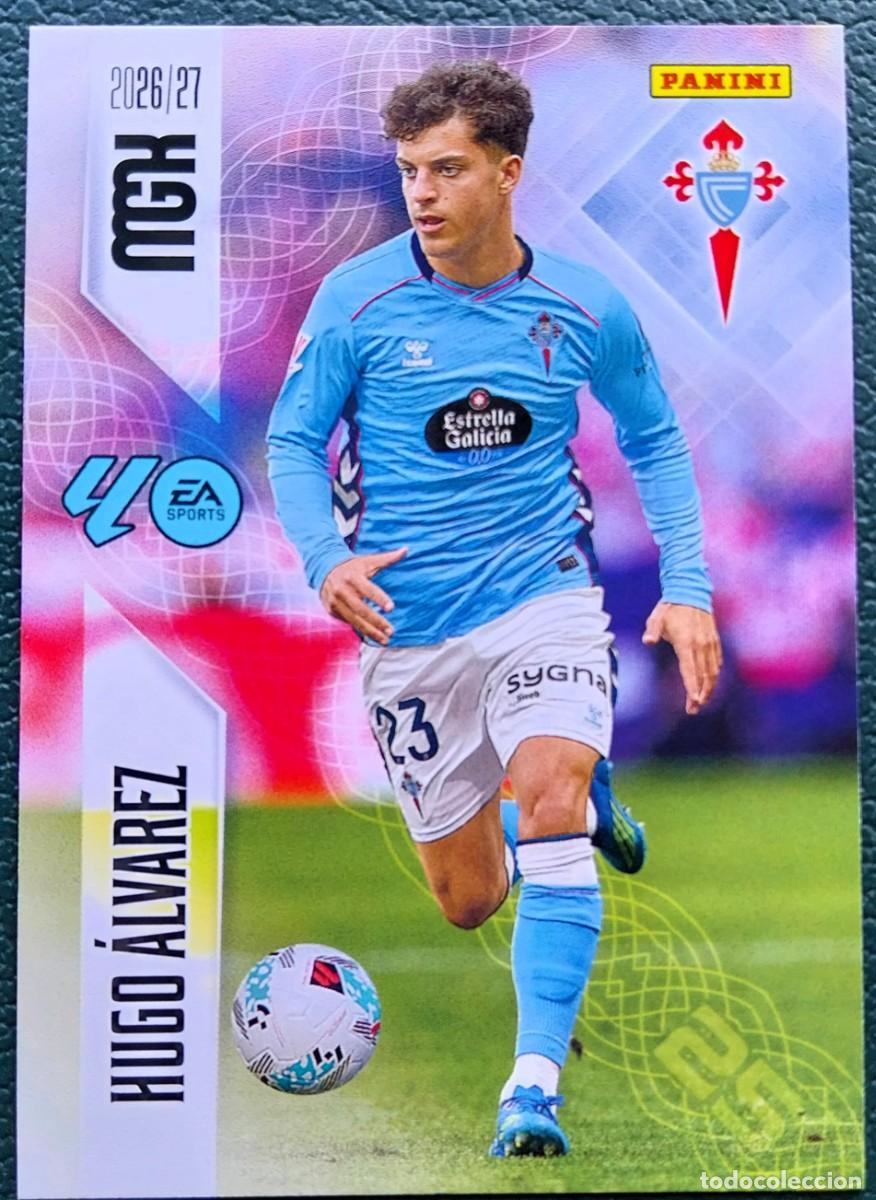 Cromos de f&uacute;tbol: 120 HUGO ALVAREZ CELTA DE VIGO FICHAS ALBUM MEGACRACKS 2026 2027 MGK 26 27