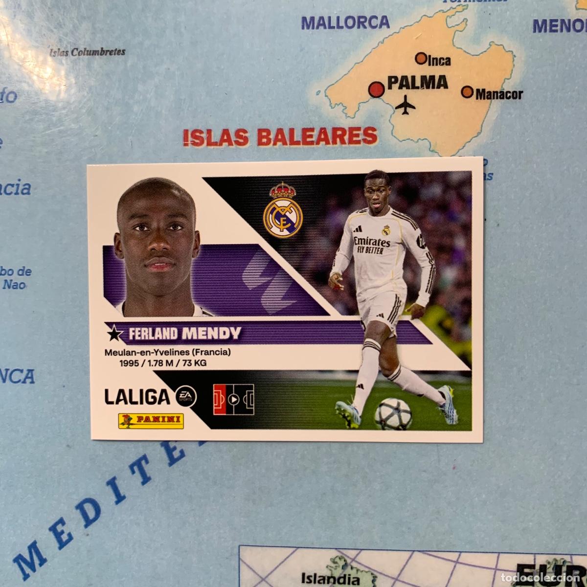 Cromos de f&uacute;tbol: Mendy n&uacute;mero 10B del Real Madrid cromo liga este 26-27 2026-2027