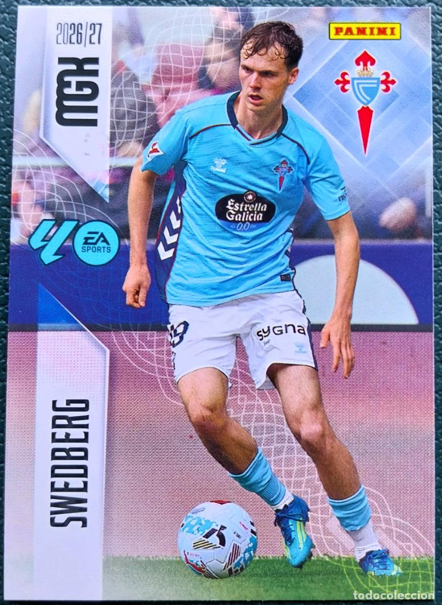 Cromos de f&uacute;tbol: 122 SWEDBERG CELTA DE VIGO FICHAS ALBUM MEGACRACKS 2026 2027 MGK 26 27