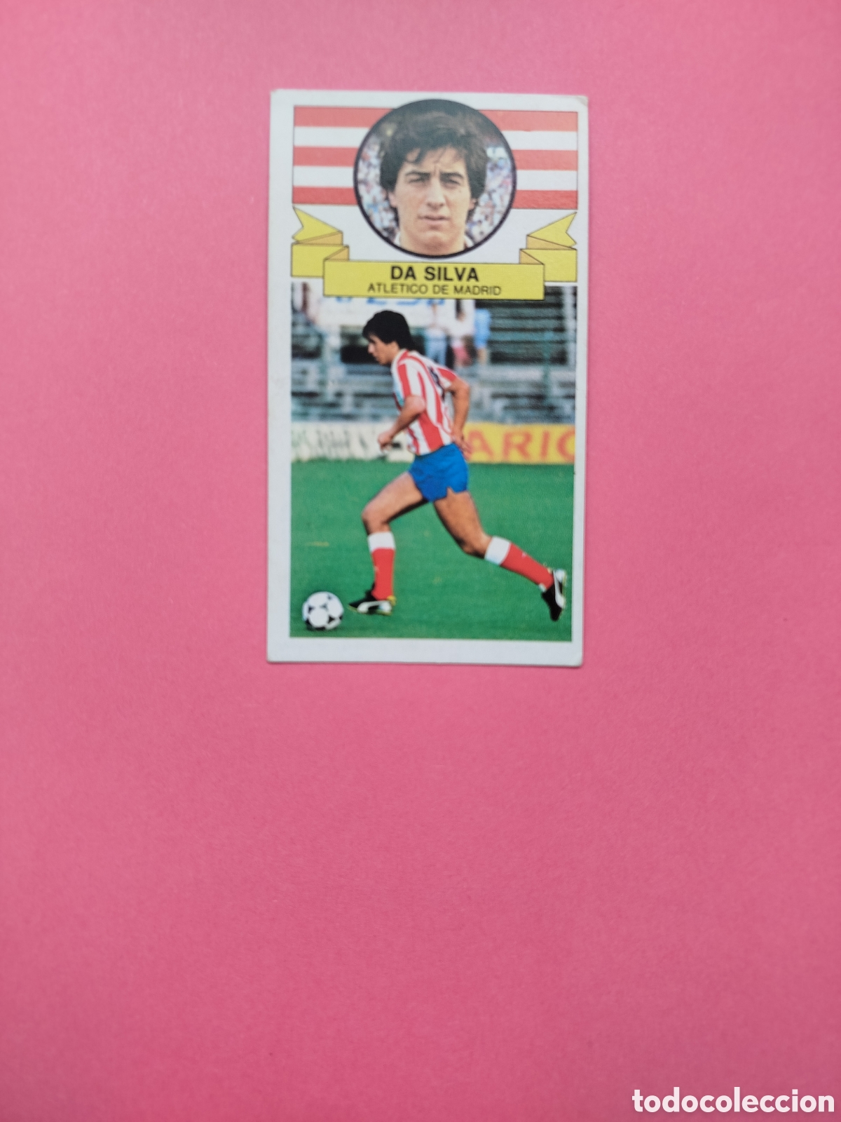Cartes &agrave; collectionner de Football: FICHAJE 34 DA SILVA ATLETICO MADRID LIGA 85-86 DESPEGADO
