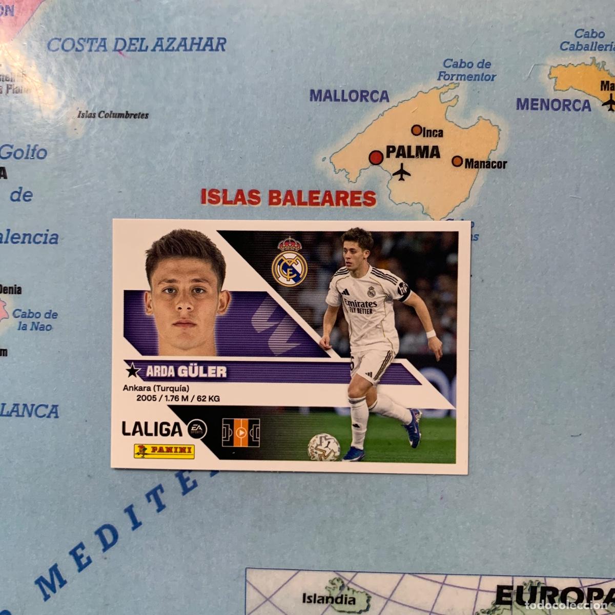 Cartes &agrave; collectionner de Football: Guler n&uacute;mero 15A del Real Madrid cromo liga este 26-27 2026-2027