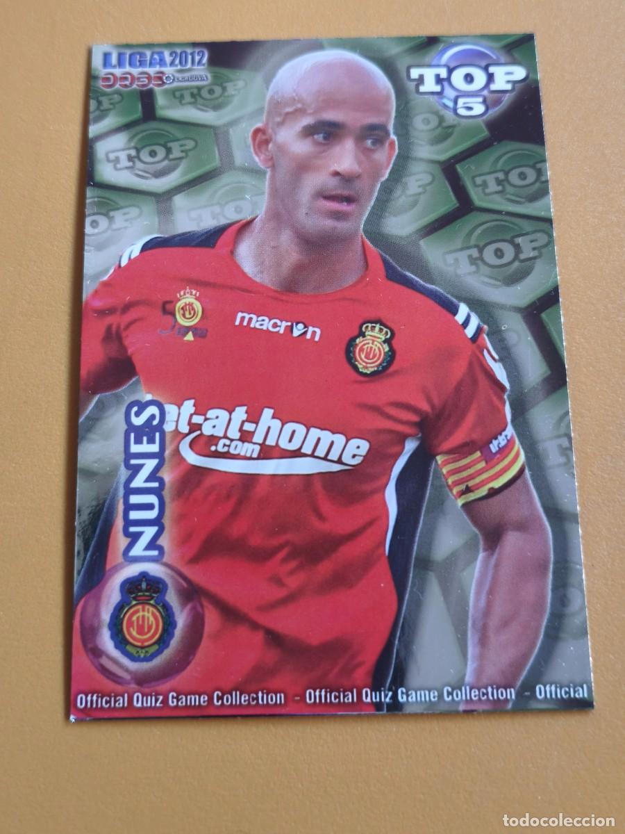 Cromos de Futebol: nunes, liga 2012 top