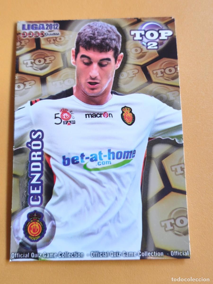 Cromos de f&uacute;tbol: cendros, liga 2012 top