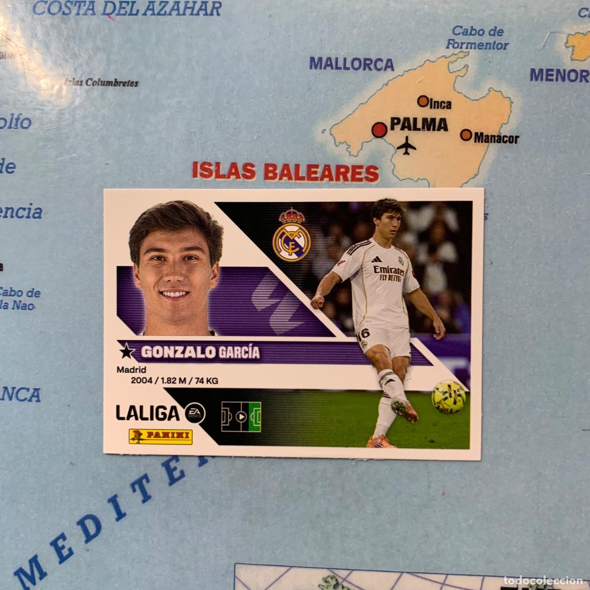 Cromos de Futebol: Gonzalo n&uacute;mero 17 del Real Madrid cromo liga este 26-27 2026-2027