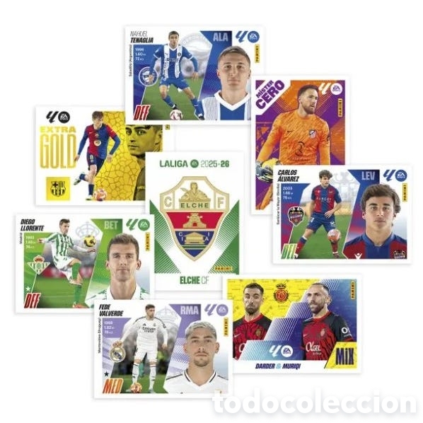 Cromos de f&uacute;tbol: Cromos repes liga 25-26 Panini