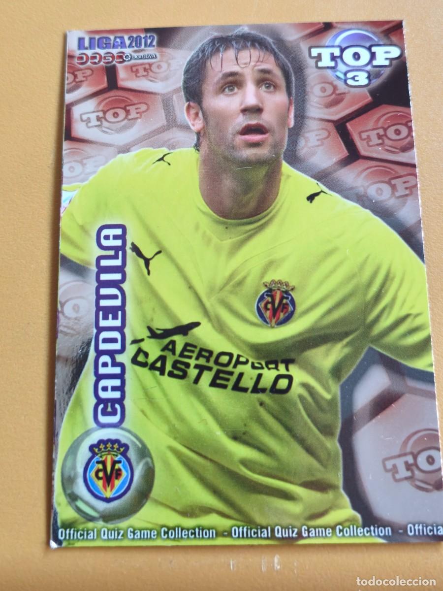 Cromos de f&uacute;tbol: capdevila, liga 2012 top.