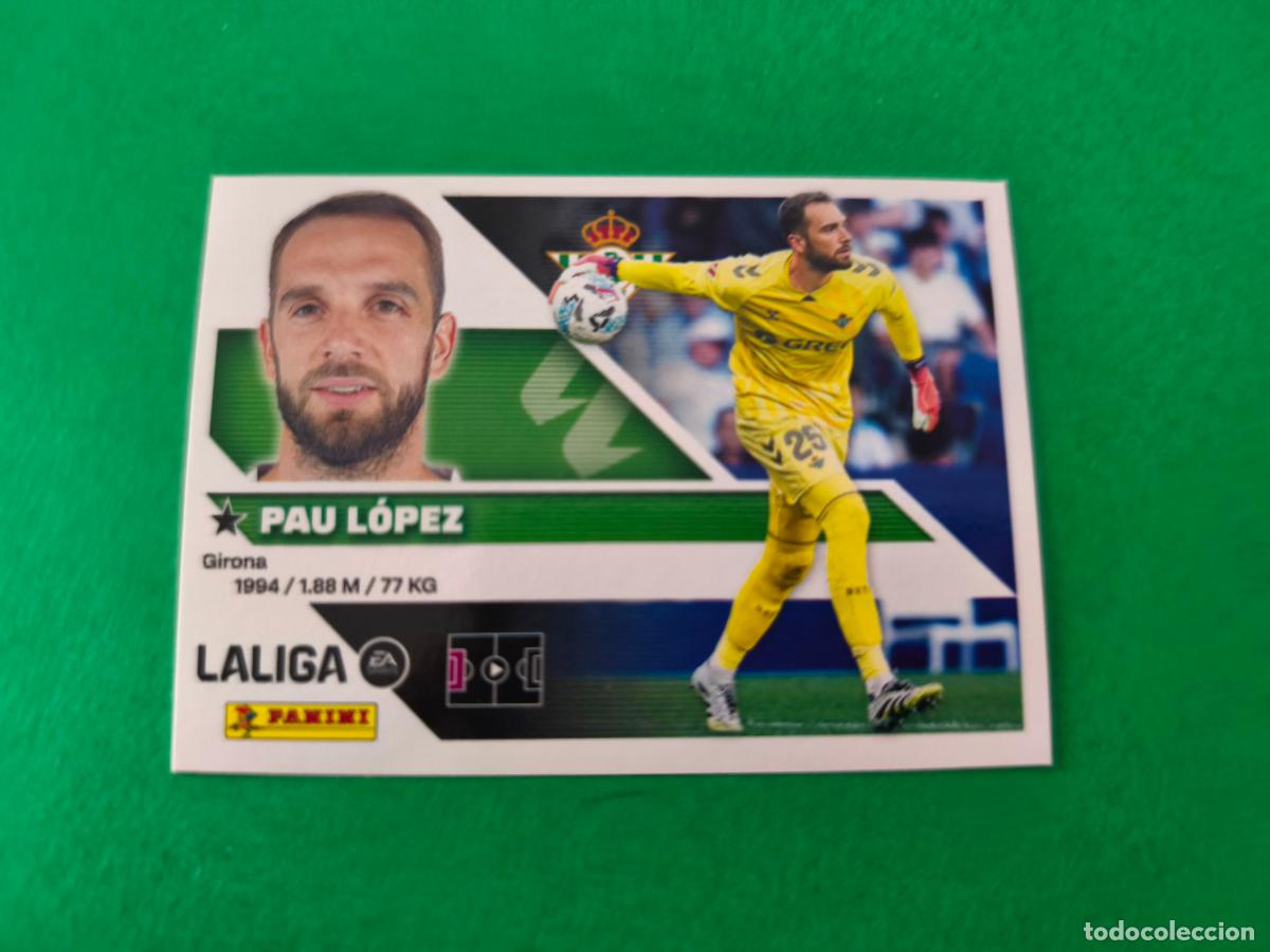 Cromos de f&uacute;tbol: CROMO FUTBOL PAU LOPEZ REAL BETIS BALOMPIE SIN PEGAR N&ordm; 4 LIGA ESTE 2026-2027/26-27