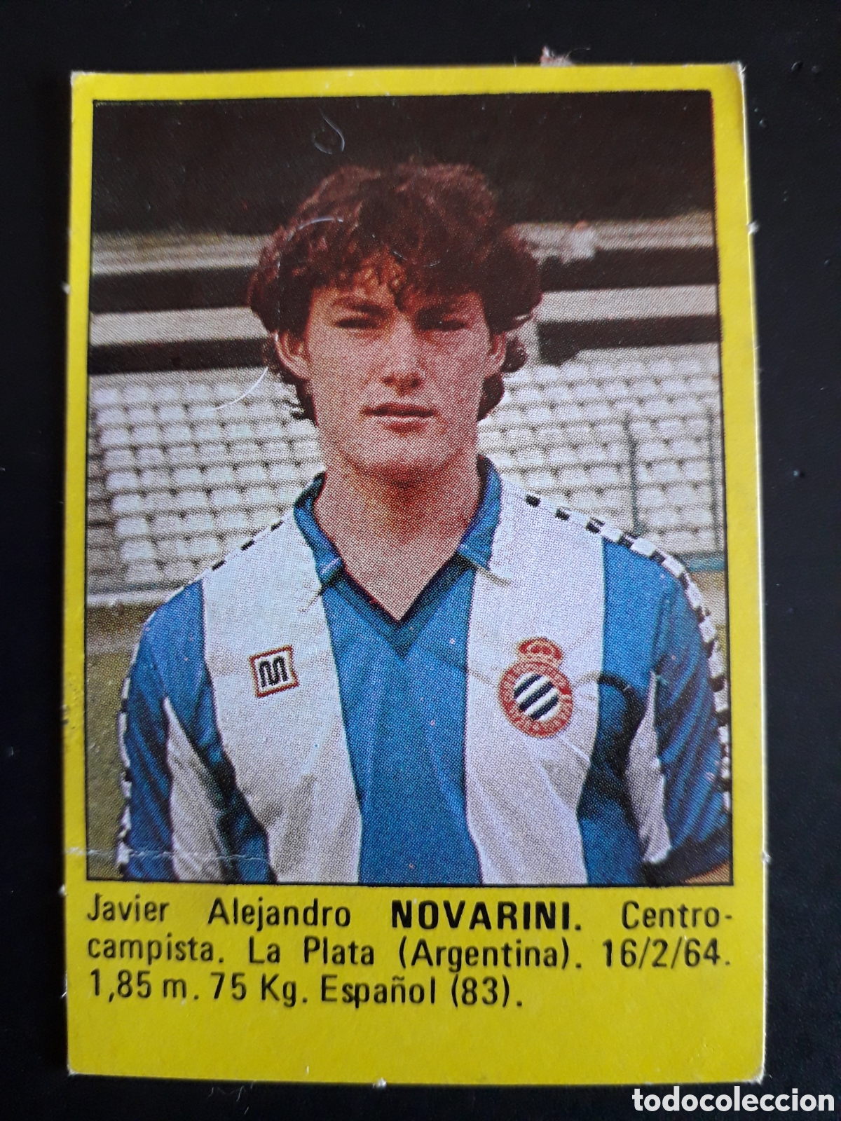Cromos de f&uacute;tbol: NOVARINI RCD ESPA&Ntilde;OL SUPER F&Uacute;TBOL 84 83-84 1983-1984 ROLL&Aacute;N DESPEGADO PEDIDO M&Iacute;NIMO 3&euro;