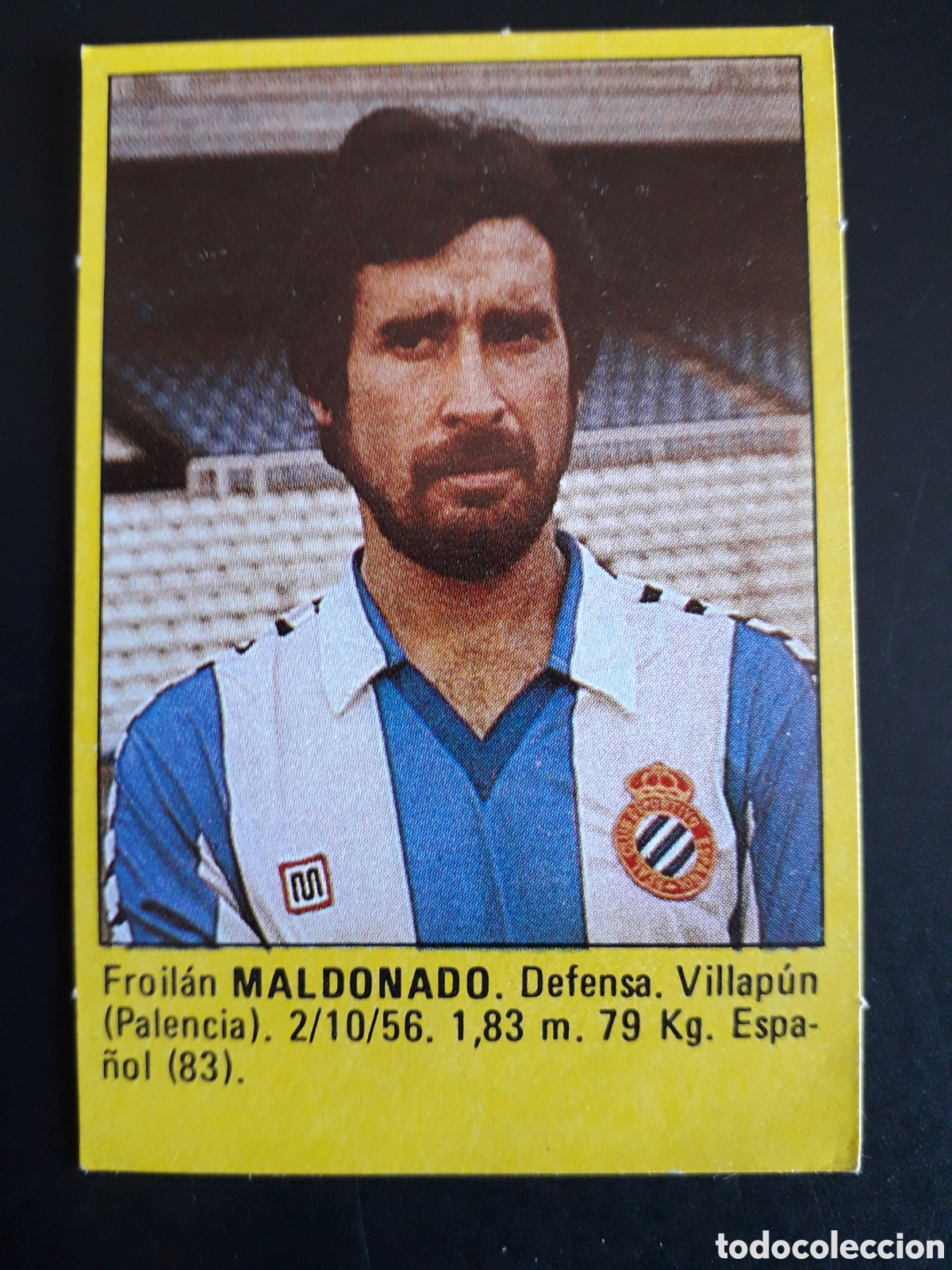 Cromos de f&uacute;tbol: MALDONADO RCD ESPA&Ntilde;OL SUPER F&Uacute;TBOL 84 83-84 1983-1984 ROLL&Aacute;N DESPEGADO PEDIDO M&Iacute;NIMO 3&euro;