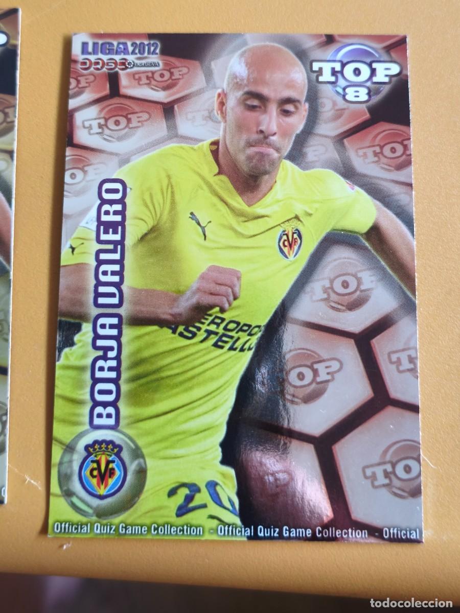 Cromos de f&uacute;tbol: borja valero, liga 2012 top.