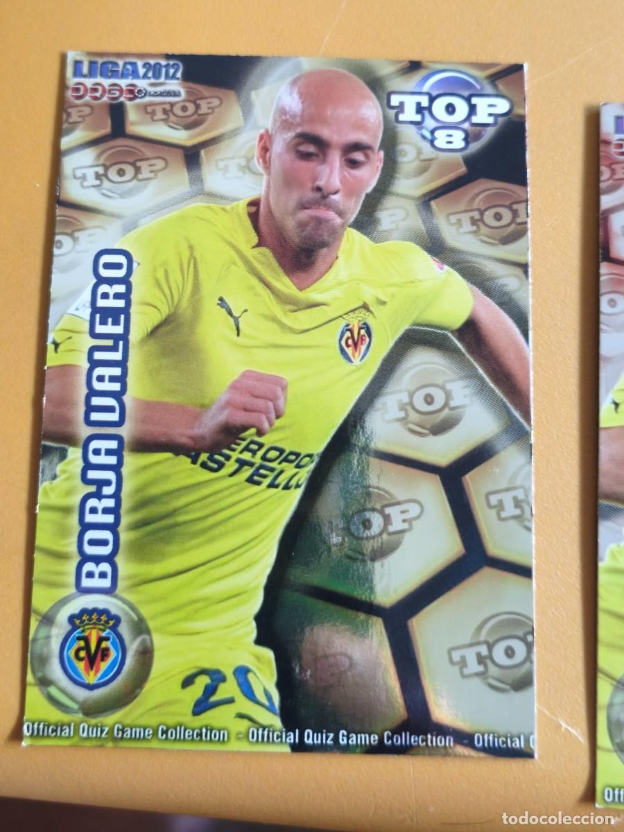 Cromos de f&uacute;tbol: borja valero, liga 2012 top.