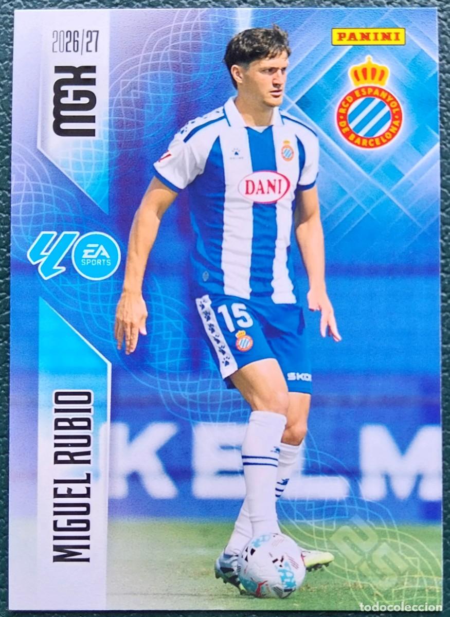 Cromos de f&uacute;tbol: 170 MIGUEL RUBIO RCD ESPANYOL FICHAS ALBUM MEGACRACKS 2026 2027 MGK 26 27