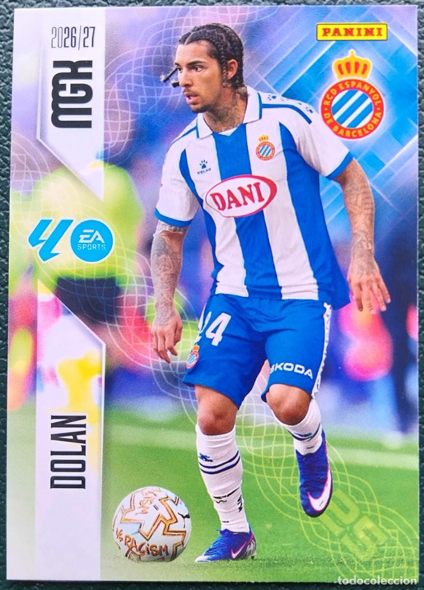 Cromos de f&uacute;tbol: 176 DOLAN RCD ESPANYOL FICHAS ALBUM MEGACRACKS 2026 2027 MGK 26 27
