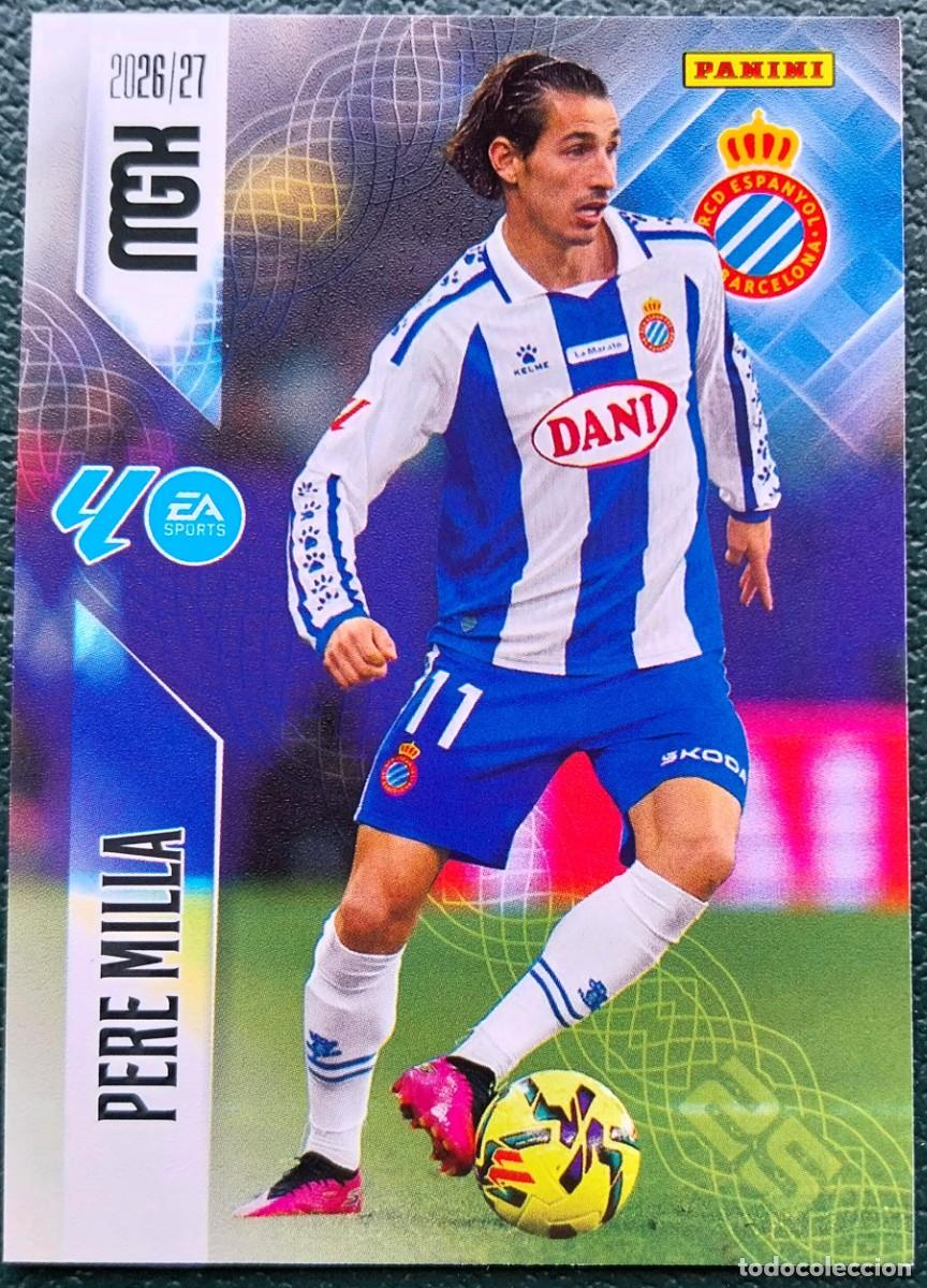 Cromos de f&uacute;tbol: 180 PERE MILLA RCD ESPANYOL FICHAS ALBUM MEGACRACKS 2026 2027 MGK 26 27