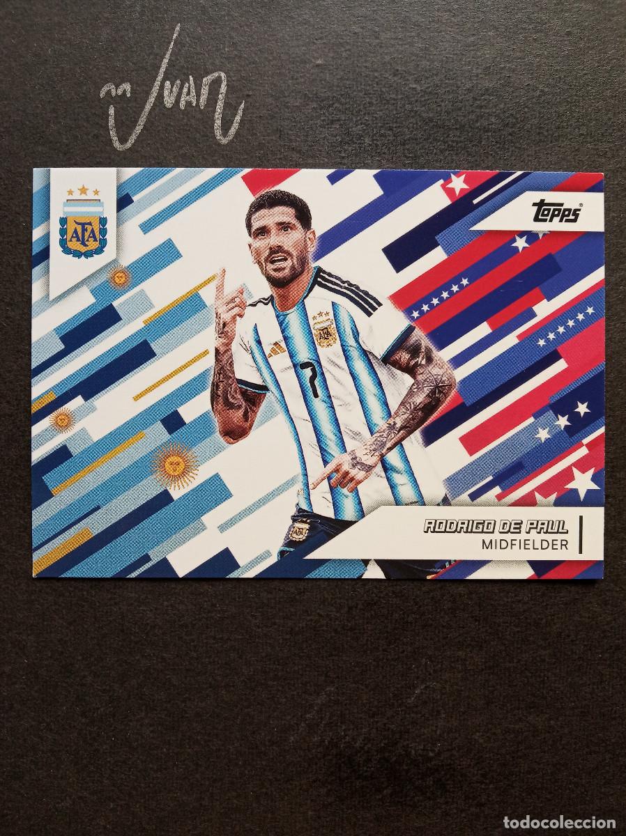 Cartes &agrave; collectionner de Football: 39 TOAST HOST DE PAUL ATLETICO MADRID ⚽ TOPPS &reg; TEAM SET ARGENTINA FIFA WORLD CUP 2026 MUNDIAL 26