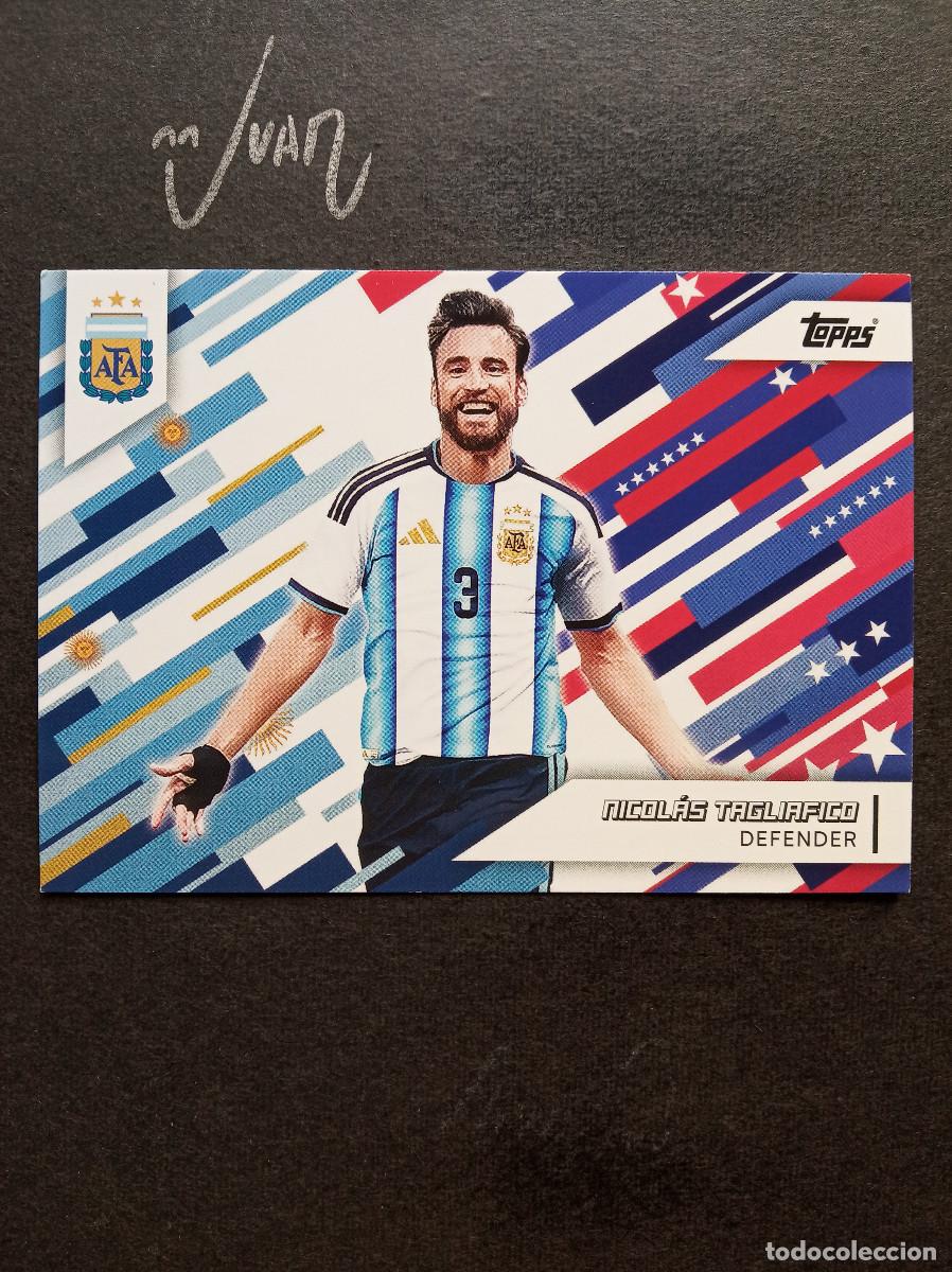 Cartes &agrave; collectionner de Football: 32 TOAST HOST TAGLIAFICO OLYMPIQUE LYON ⚽ TOPPS &reg; TEAM SET ARGENTINA FIFA WORLD CUP 2026 MUNDIAL 26