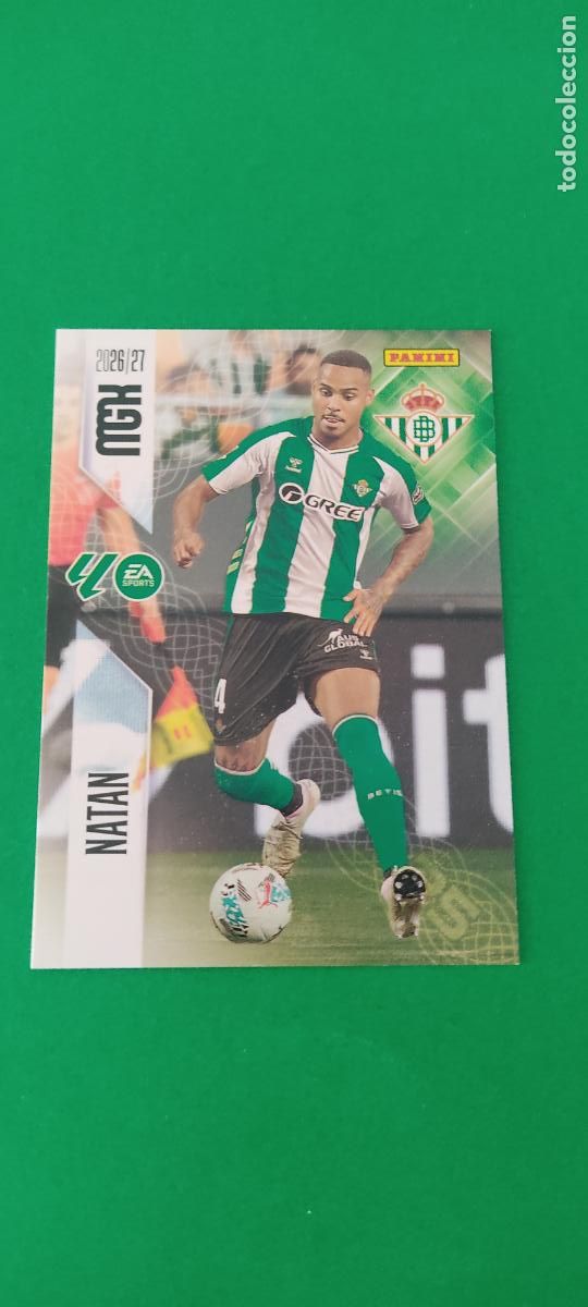 Cromos de Futebol: TRADING CARD FUTBOL VALENTIN REAL BETIS BALOMPIE N&ordm; 98 LIGA MEGACRACKS 2026-2027/26-27 PANINI