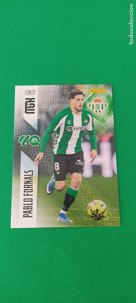 Football Stickers: TRADING CARD FUTBOL FORNALS REAL BETIS BALOMPIE N&ordm; 102 LIGA MEGACRACKS 2026-2027/26-27 PANINI