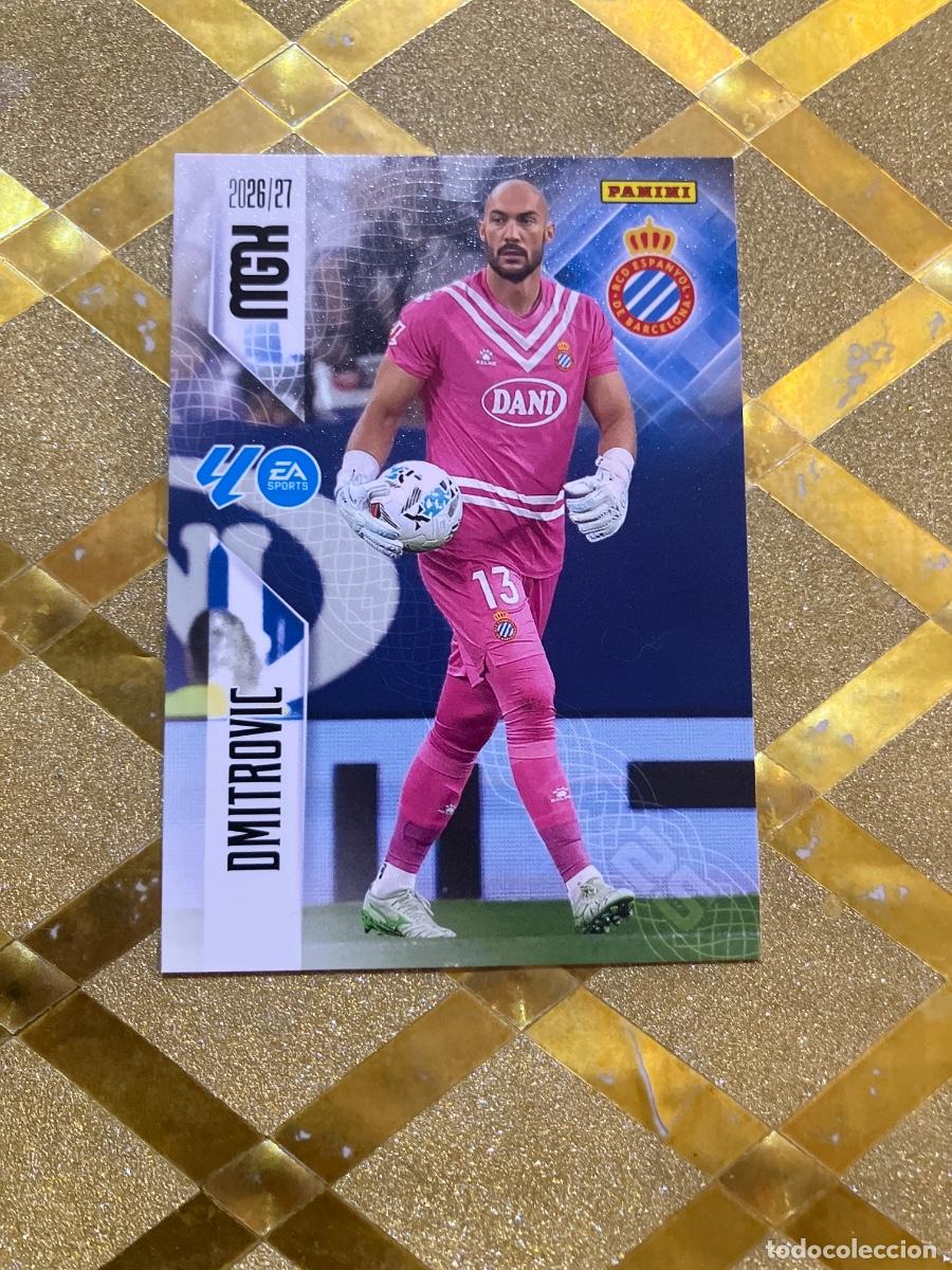 Football Stickers: CROMO DE FUTBOL NUMERO 164 DMITROVIC ESPA&Ntilde;OL ESPANYOL LIGA 2026 2027 MEGACRAKS MGK PANINI !