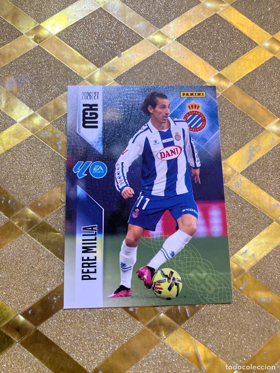 Cartes &agrave; collectionner de Football: CROMO DE FUTBOL NUMERO 180 PERE MILLA ESPA&Ntilde;OL ESPANYOL LIGA 2026 2027 MEGACRAKS MGK PANINI !