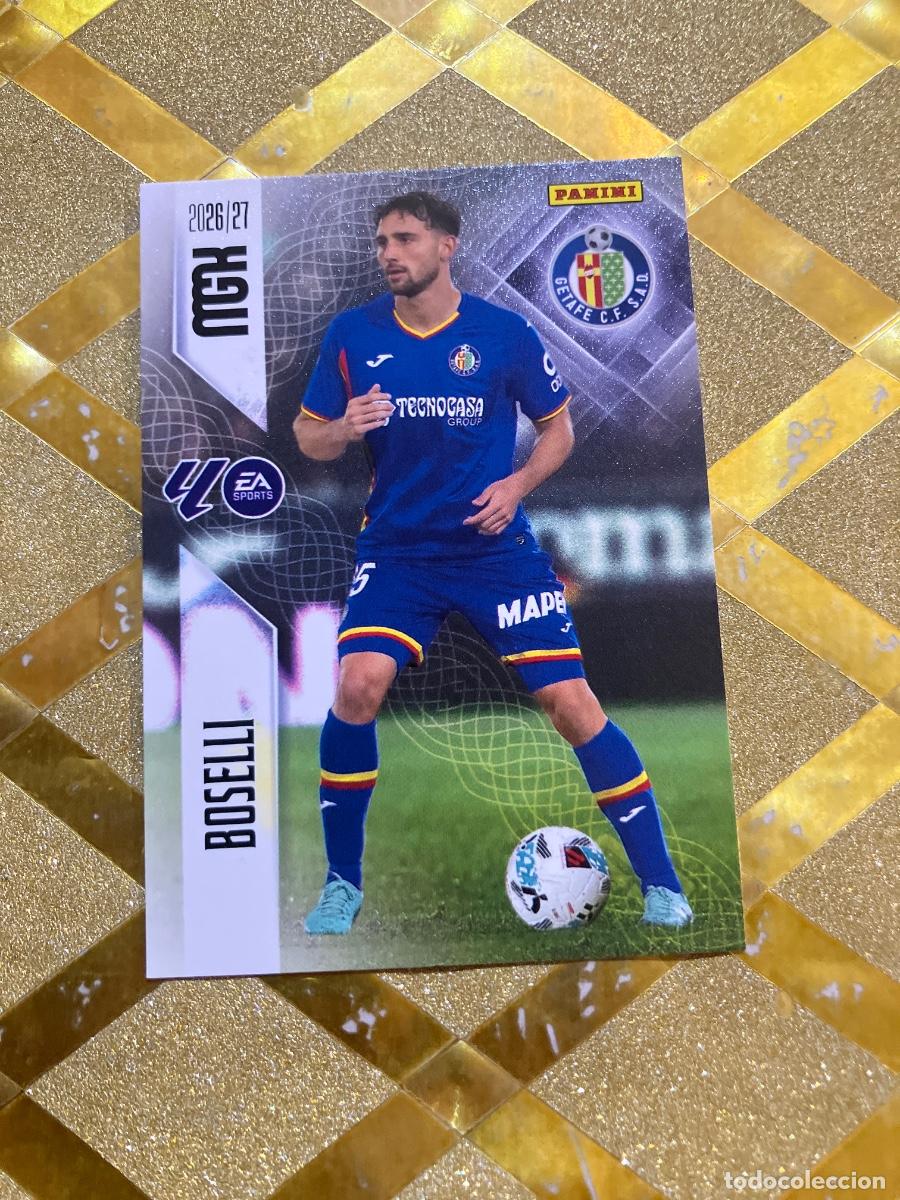 Cromos de Futebol: CROMO DE FUTBOL NUMERO 186 BOSELLI GETAFE LIGA 2026 2027 MEGACRAKS MGK PANINI !