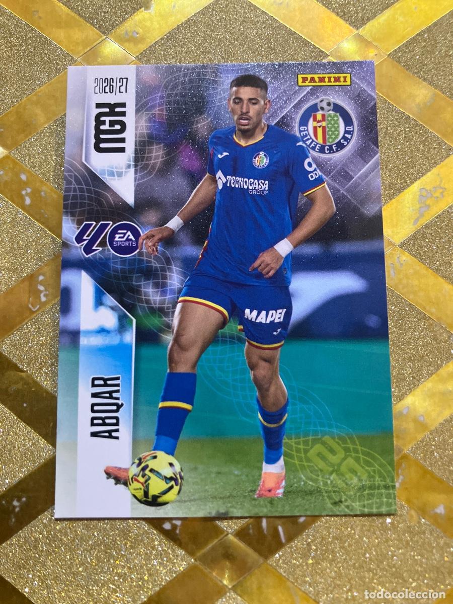 Cromos de Futebol: CROMO DE FUTBOL NUMERO 187 ABQAR GETAFE LIGA 2026 2027 MEGACRAKS MGK PANINI !
