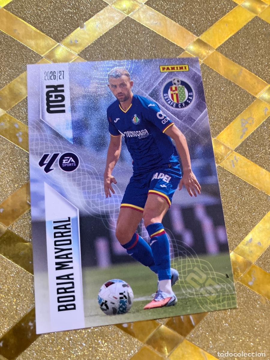 Cromos de Futebol: CROMO DE FUTBOL NUMERO 195 BORJA MAYORAL GETAFE LIGA 2026 2027 MEGACRAKS MGK PANINI !