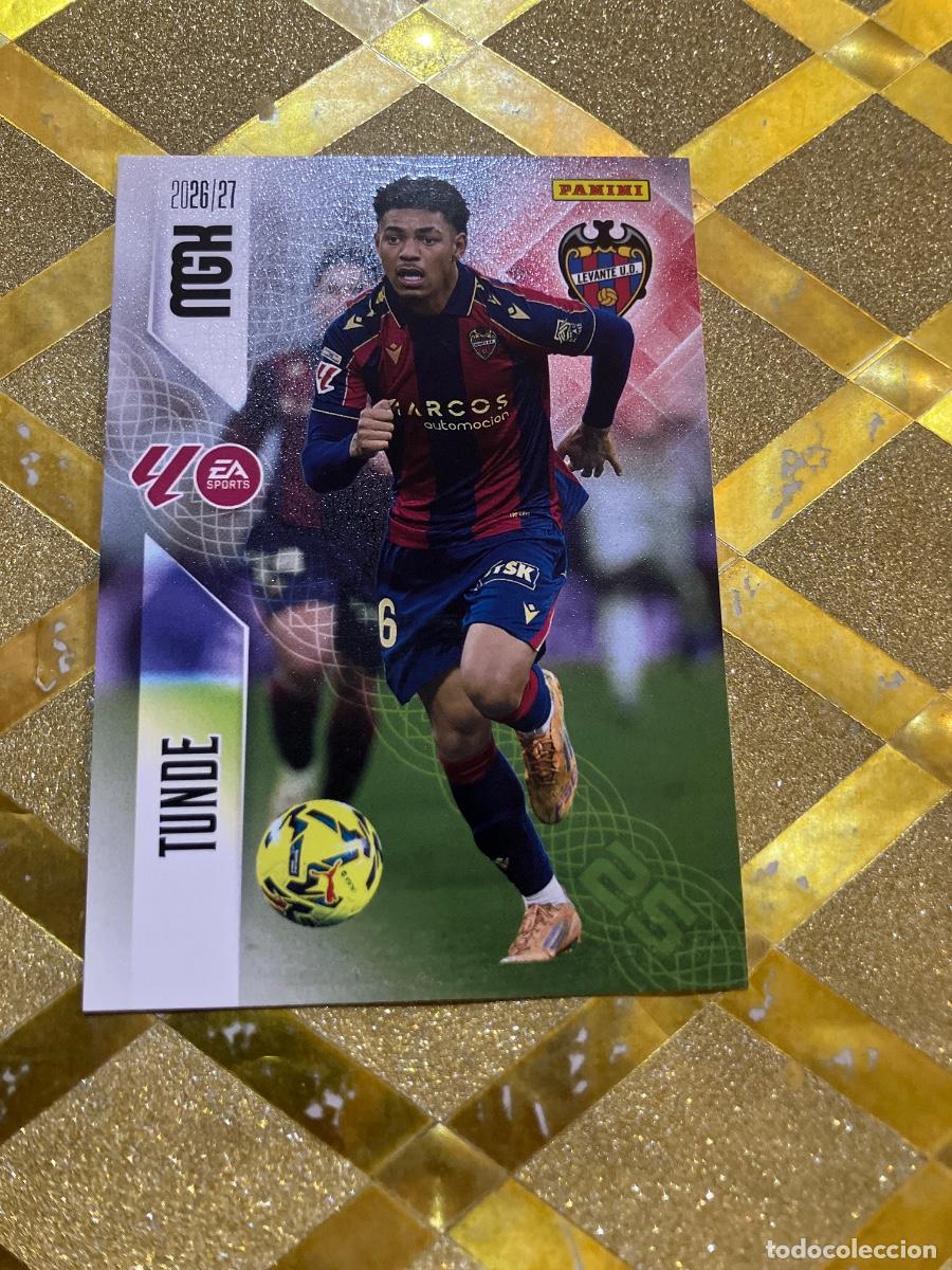 Fu&szlig;ball-Sticker: CROMO DE FUTBOL NUMERO 212 TUNDE LEVANTE LIGA 2026 2027 MEGACRAKS MGK PANINI !