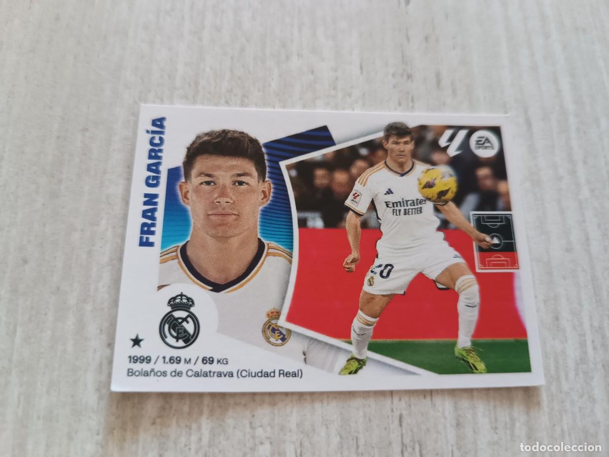 Cromos de f&uacute;tbol: FRAN GARC&Iacute;A LIGA ESTE 2024 2025 24 25. NUNCA PEGADO