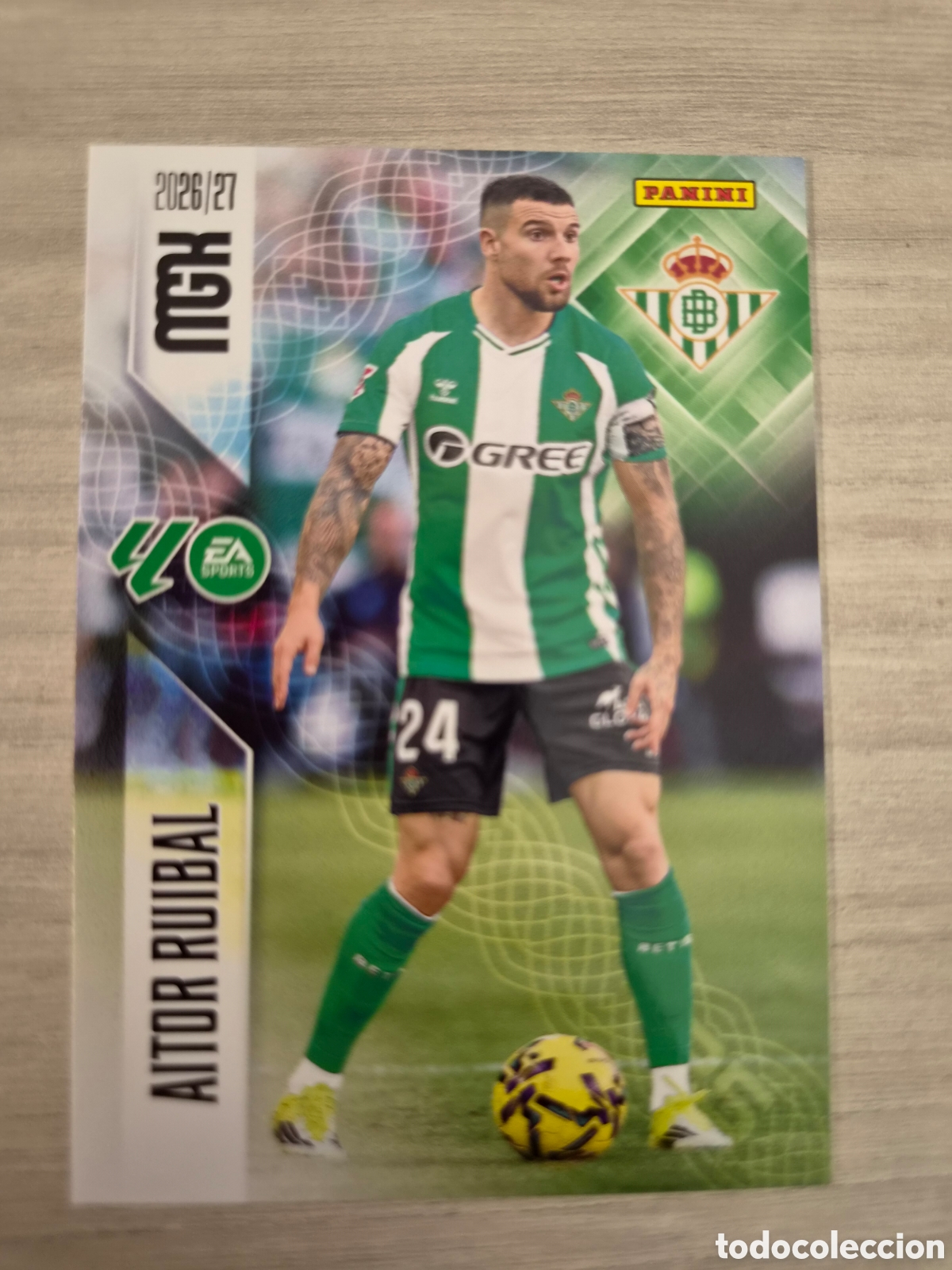 Cromos de f&uacute;tbol: N&deg;94 Betis Aitor Ruibal Megacracks 26/27