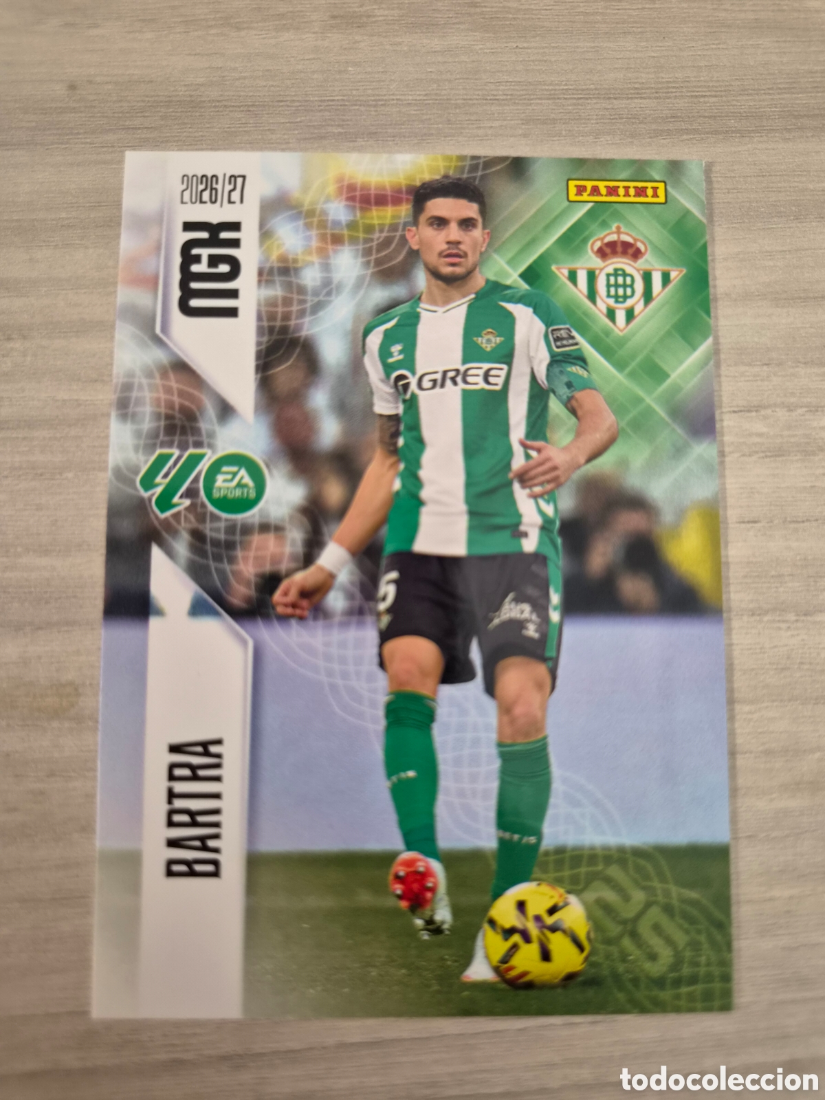 Cromos de f&uacute;tbol: N&deg;95 Betis Bartra Megacracks 26/27