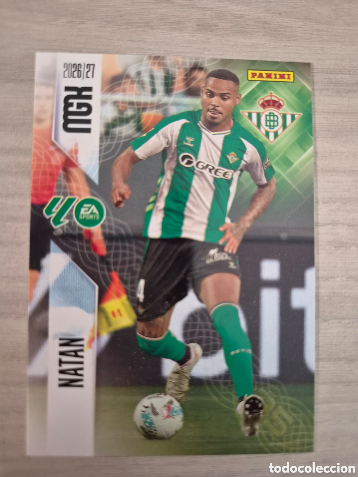 Cromos de f&uacute;tbol: N&deg;97 Betis Natan Megacracks 26/27