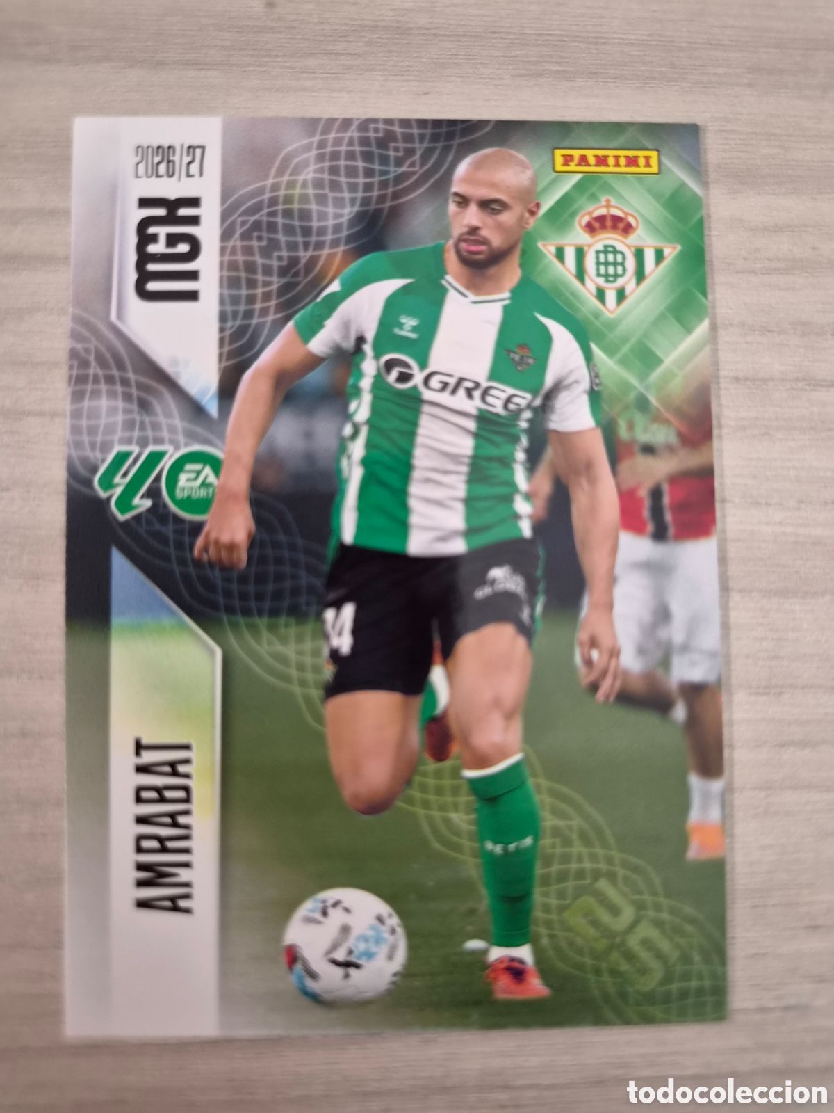 Cromos de f&uacute;tbol: N&deg;100 Betis Amrabat Megacracks 26/27