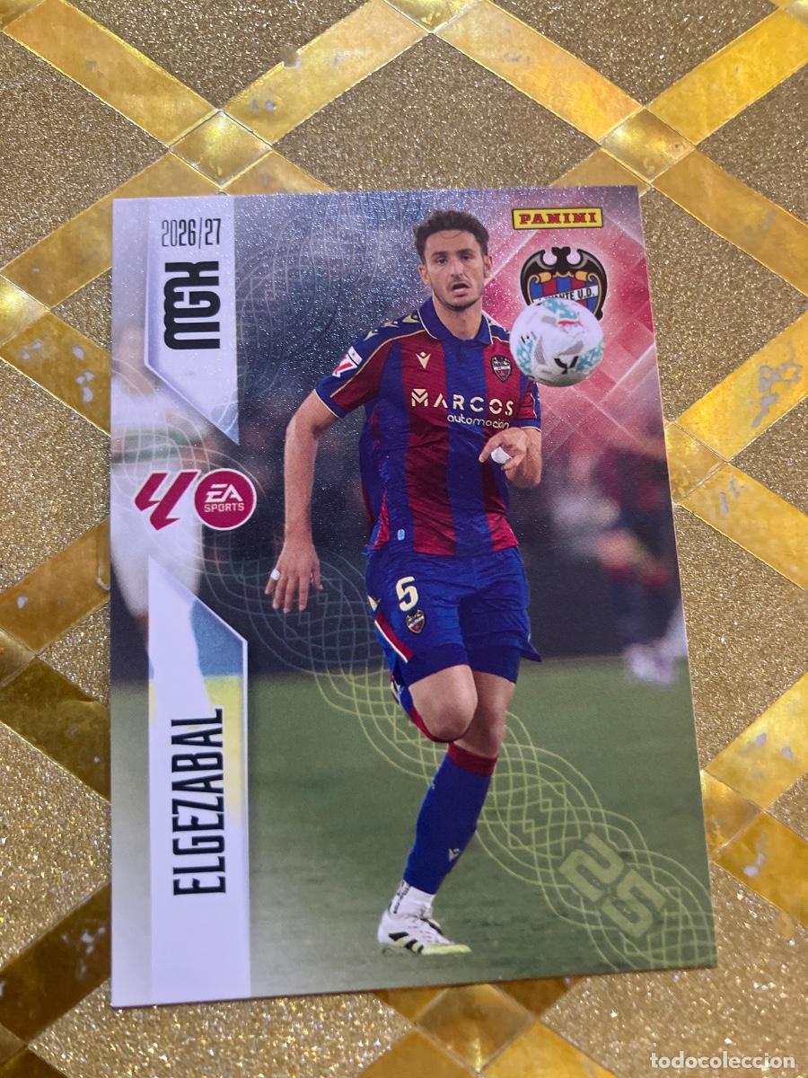 Fu&szlig;ball-Sticker: CROMO DE FUTBOL NUMERO 204 ELGEZABAL LEVANTE LIGA 2026 2027 MEGACRAKS MGK PANINI !