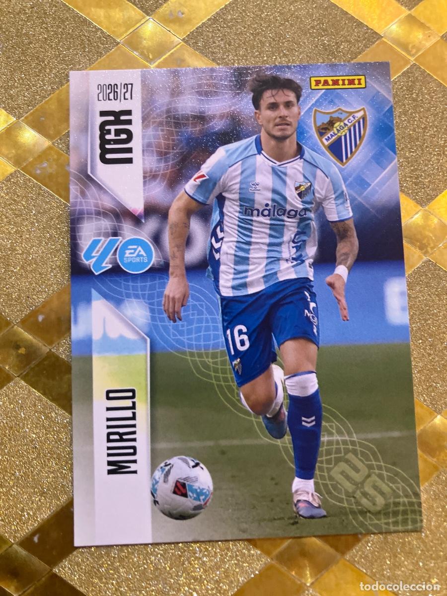 Figurine di Calcio: CROMO DE FUTBOL NUMERO 239 MURILLO MALAGA LIGA 2026 2027 MEGACRAKS MGK PANINI !
