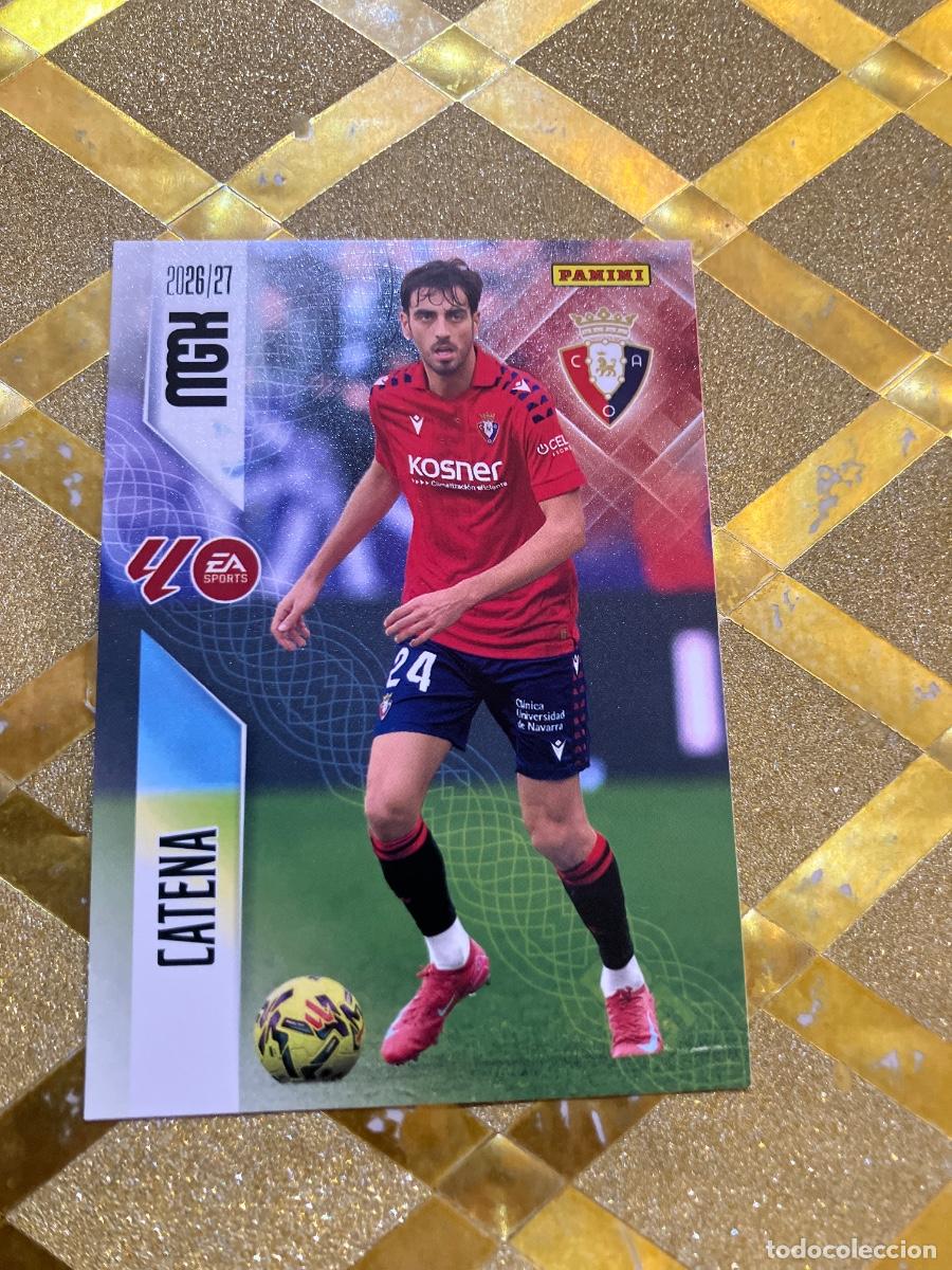 Cartes &agrave; collectionner de Football: CROMO DE FUTBOL NUMERO 258 CATENA OSASUNA LIGA 2026 2027 MEGACRAKS MGK PANINI !