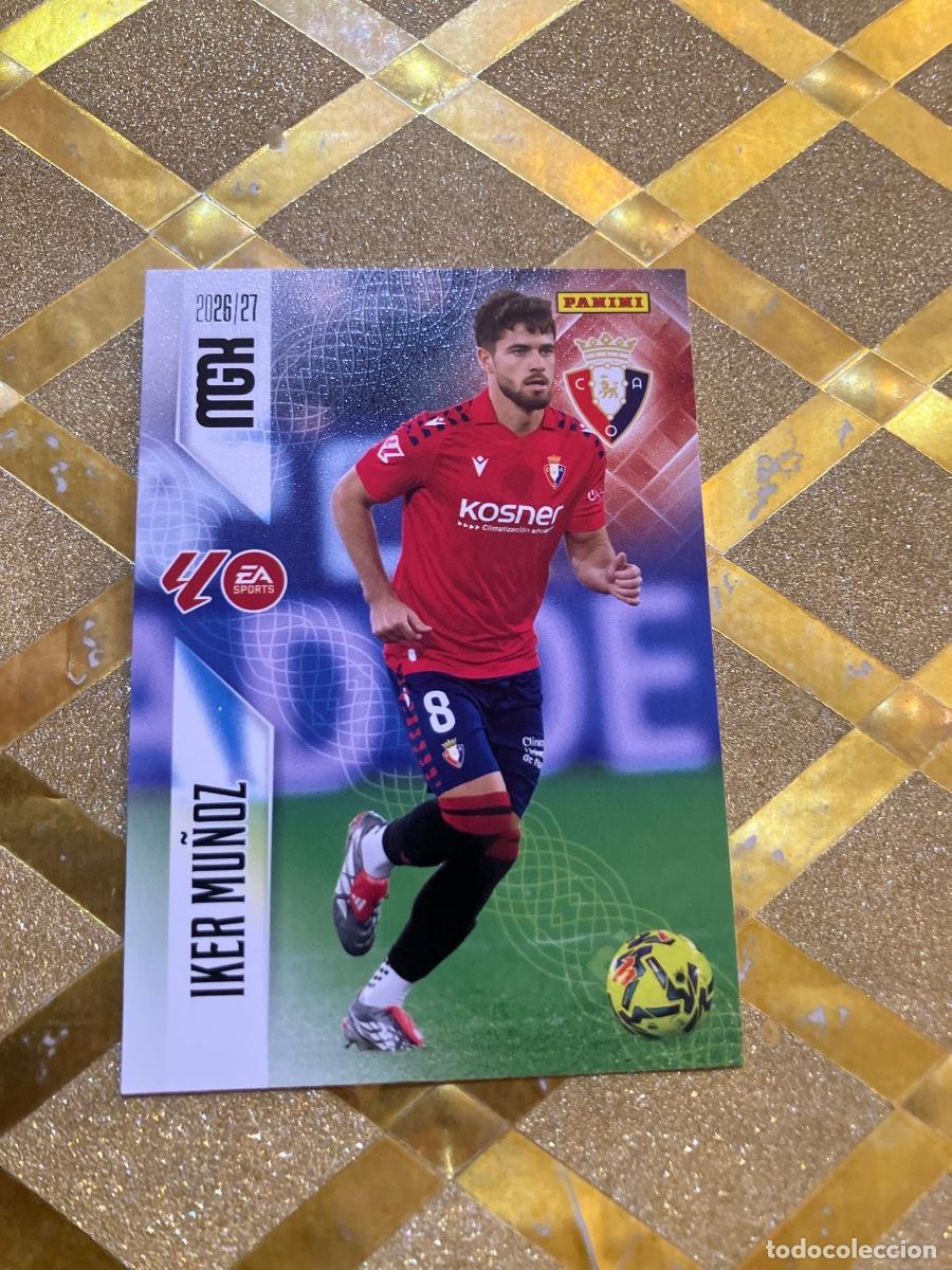 Cartes &agrave; collectionner de Football: CROMO DE FUTBOL NUMERO 261 IKER MU&Ntilde;OZ OSASUNA LIGA 2026 2027 MEGACRAKS MGK PANINI !