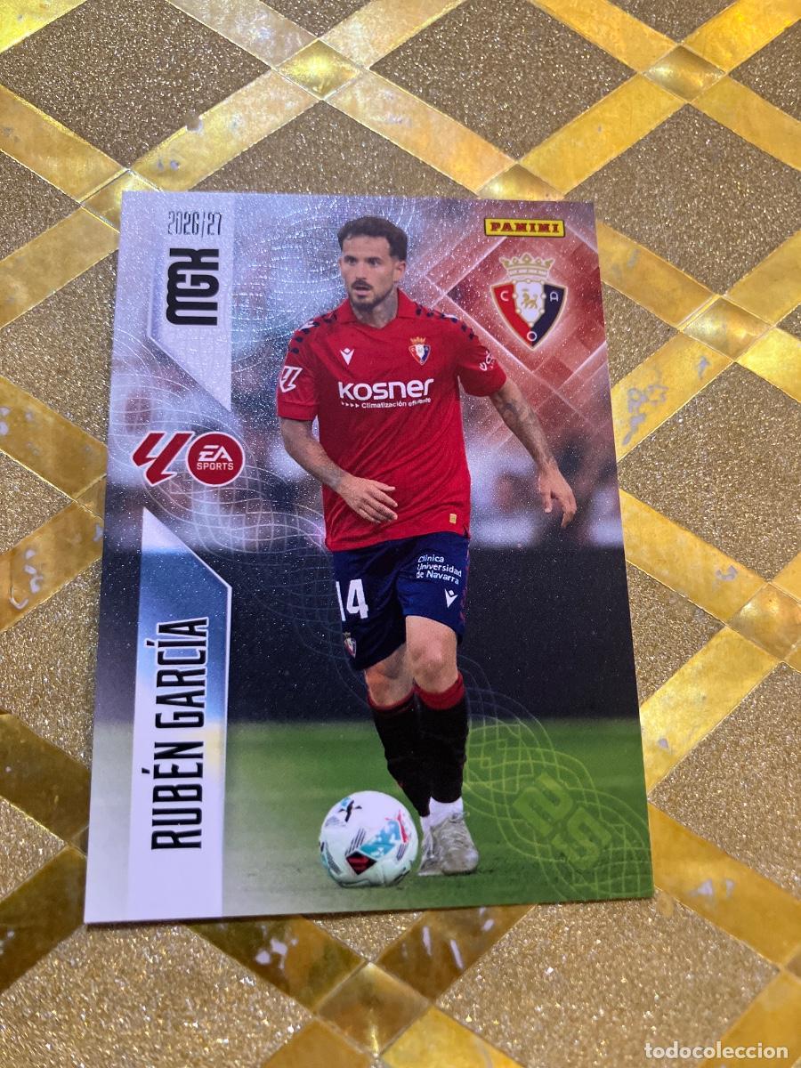 Cartes &agrave; collectionner de Football: CROMO DE FUTBOL NUMERO 265 RUBEN GARCIA OSASUNA LIGA 2026 2027 MEGACRAKS MGK PANINI !