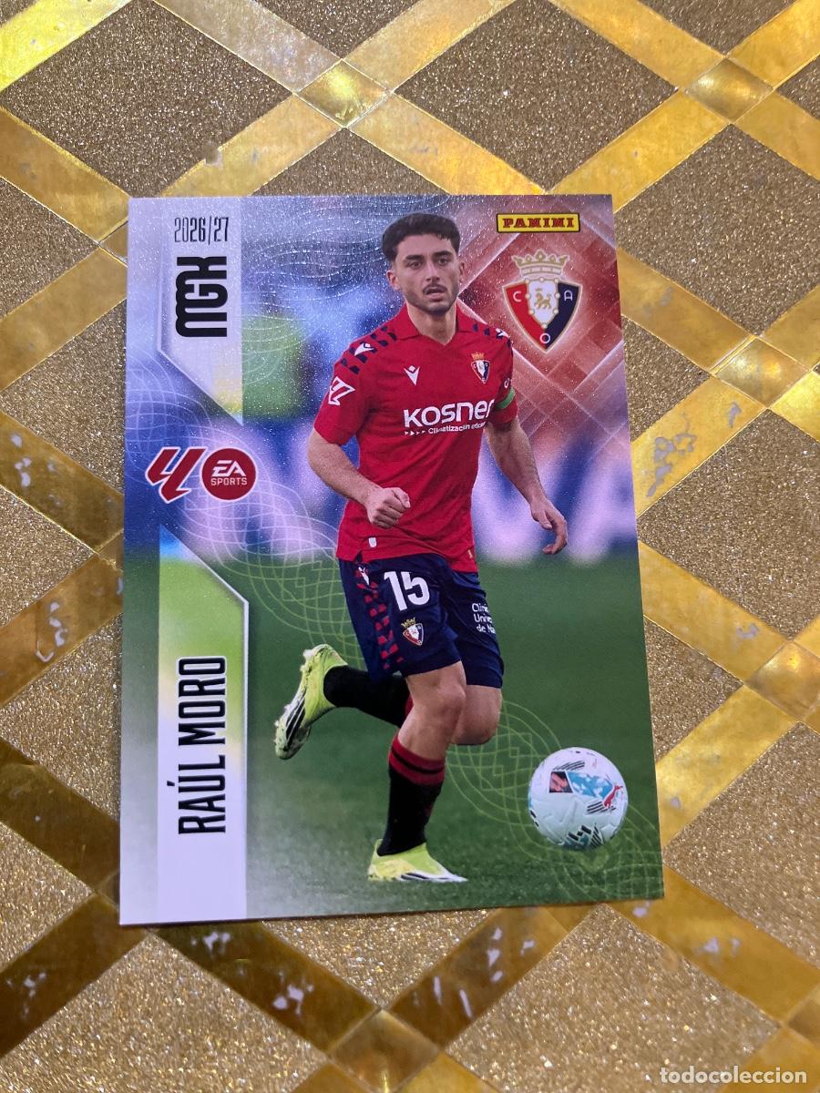 Cartes &agrave; collectionner de Football: CROMO DE FUTBOL NUMERO 267 RAUL MORO OSASUNA LIGA 2026 2027 MEGACRAKS MGK PANINI !